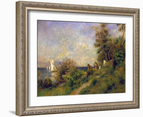 Renoir: Antibes, 1888-Pierre-Auguste Renoir-Framed Giclee Print