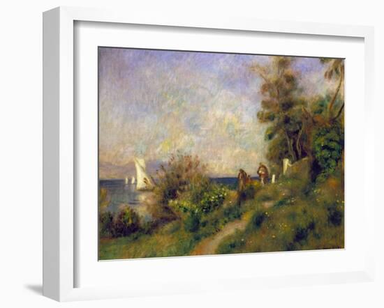 Renoir: Antibes, 1888-Pierre-Auguste Renoir-Framed Giclee Print