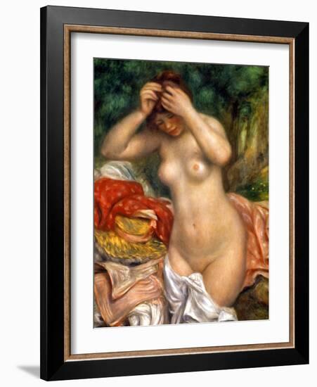 Renoir: Bather-Pierre-Auguste Renoir-Framed Giclee Print