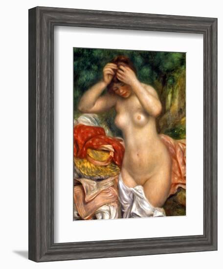 Renoir: Bather-Pierre-Auguste Renoir-Framed Giclee Print