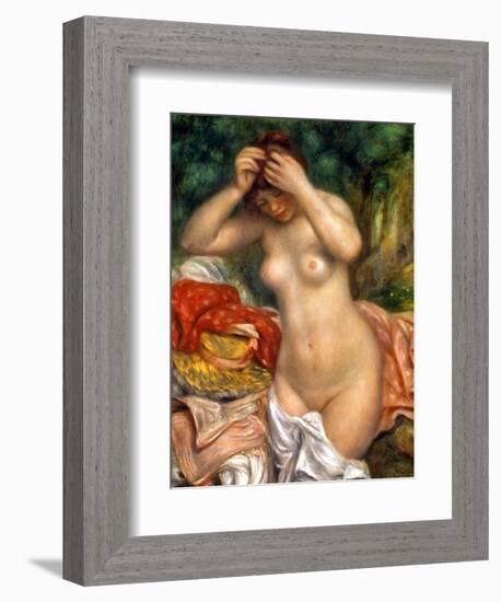 Renoir: Bather-Pierre-Auguste Renoir-Framed Giclee Print