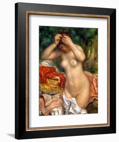 Renoir: Bather-Pierre-Auguste Renoir-Framed Giclee Print