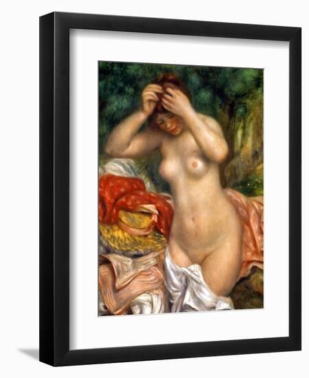 Renoir: Bather-Pierre-Auguste Renoir-Framed Giclee Print