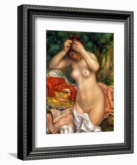 Renoir: Bather-Pierre-Auguste Renoir-Framed Giclee Print