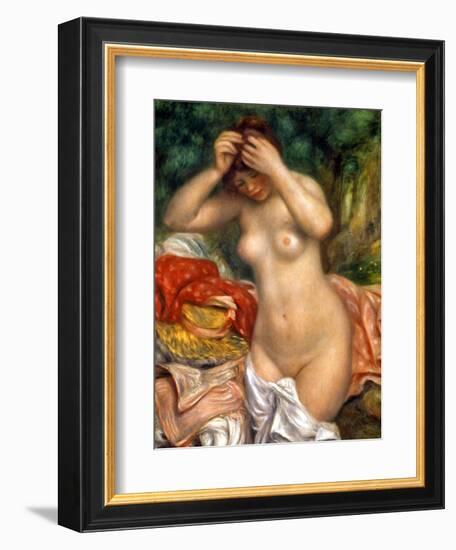 Renoir: Bather-Pierre-Auguste Renoir-Framed Giclee Print