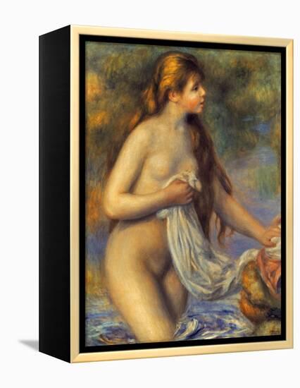 Renoir: Bather-Pierre-Auguste Renoir-Framed Premier Image Canvas