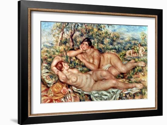 Renoir: Bathers, C1918-19-Pierre-Auguste Renoir-Framed Giclee Print