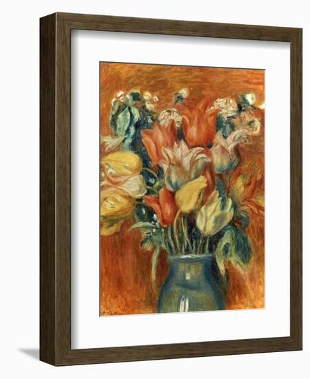 Renoir: Bouquet Of Tulips-Pierre-Auguste Renoir-Framed Giclee Print