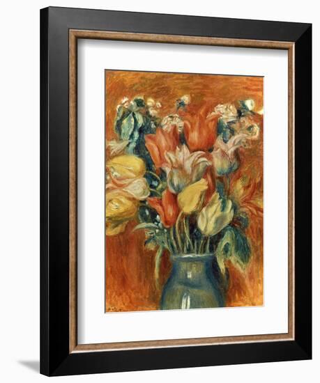 Renoir: Bouquet Of Tulips-Pierre-Auguste Renoir-Framed Giclee Print