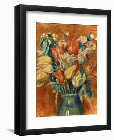 Renoir: Bouquet Of Tulips-Pierre-Auguste Renoir-Framed Giclee Print