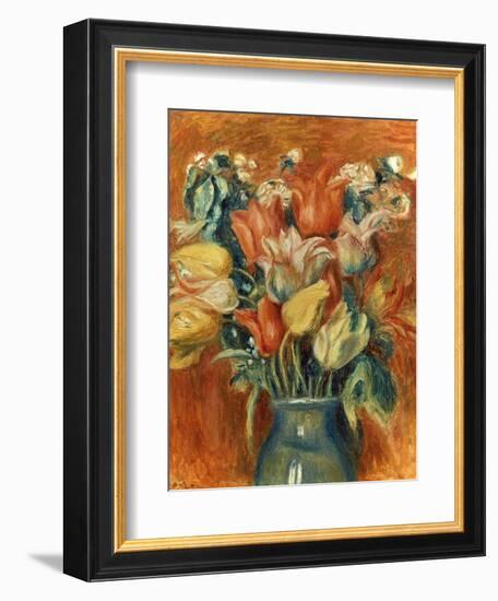 Renoir: Bouquet Of Tulips-Pierre-Auguste Renoir-Framed Giclee Print