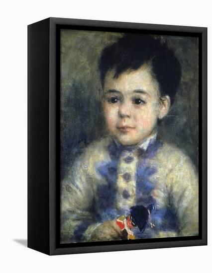 Renoir: Boy & Toy Soldier-Pierre-Auguste Renoir-Framed Premier Image Canvas