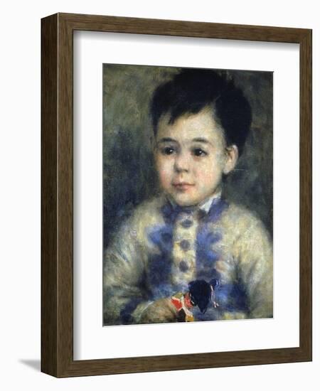 Renoir: Boy & Toy Soldier-Pierre-Auguste Renoir-Framed Giclee Print