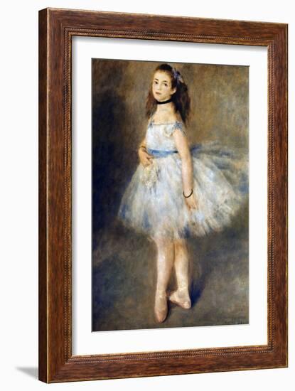 Renoir: Dancer, 1874-Pierre-Auguste Renoir-Framed Giclee Print