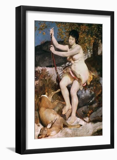 Renoir: Diana-Pierre-Auguste Renoir-Framed Giclee Print