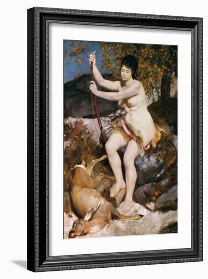 Renoir: Diana-Pierre-Auguste Renoir-Framed Giclee Print