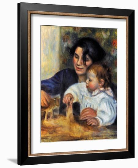 Renoir: Gabrielle And Jean-Pierre-Auguste Renoir-Framed Giclee Print