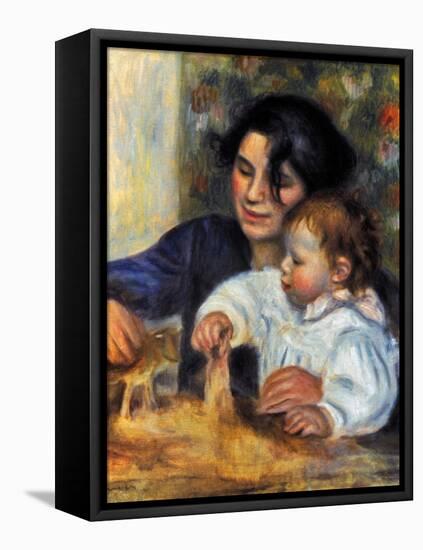 Renoir: Gabrielle And Jean-Pierre-Auguste Renoir-Framed Premier Image Canvas