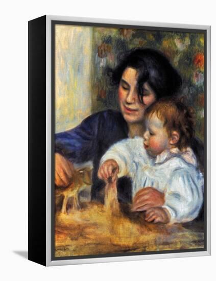 Renoir: Gabrielle And Jean-Pierre-Auguste Renoir-Framed Premier Image Canvas