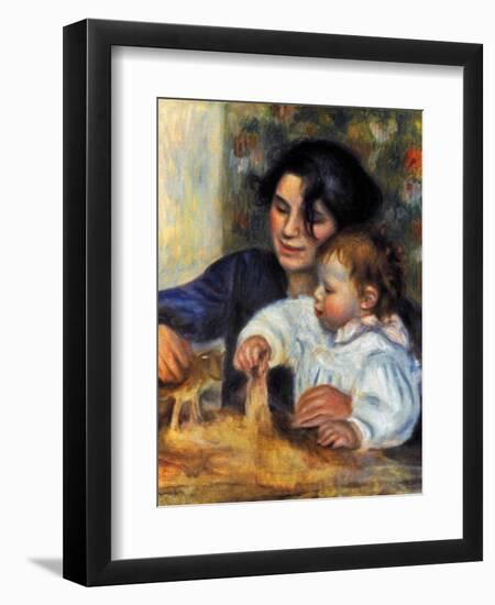 Renoir: Gabrielle And Jean-Pierre-Auguste Renoir-Framed Giclee Print