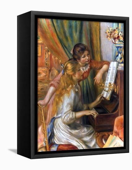 Renoir: Girls/Piano, 1892-Pierre-Auguste Renoir-Framed Premier Image Canvas