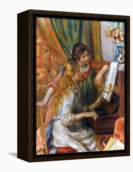 Renoir: Girls/Piano, 1892-Pierre-Auguste Renoir-Framed Premier Image Canvas