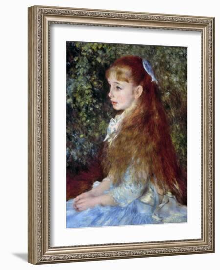 Renoir: Mlle D'Anvers, 1880-Pierre-Auguste Renoir-Framed Giclee Print