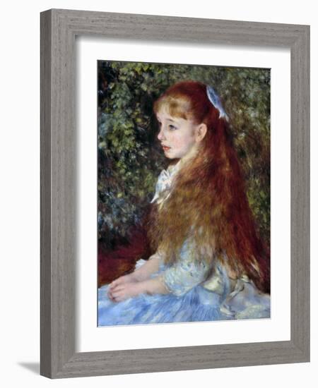 Renoir: Mlle D'Anvers, 1880-Pierre-Auguste Renoir-Framed Giclee Print