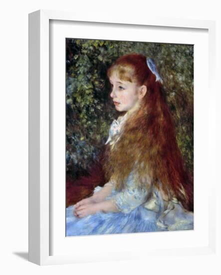 Renoir: Mlle D'Anvers, 1880-Pierre-Auguste Renoir-Framed Giclee Print