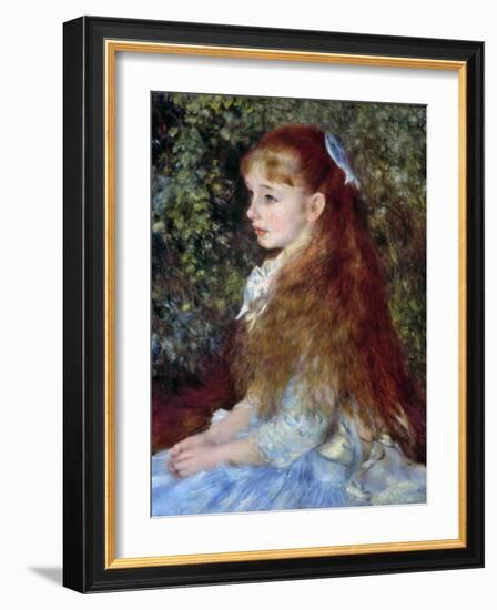 Renoir: Mlle D'Anvers, 1880-Pierre-Auguste Renoir-Framed Giclee Print