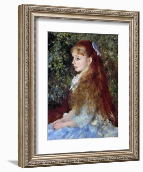 Renoir: Mlle D'Anvers, 1880-Pierre-Auguste Renoir-Framed Giclee Print