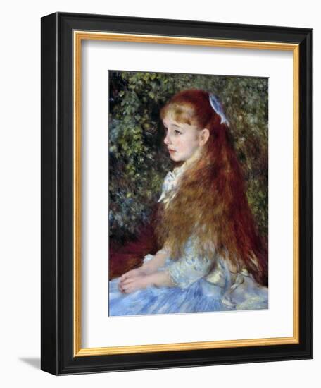 Renoir: Mlle D'Anvers, 1880-Pierre-Auguste Renoir-Framed Giclee Print