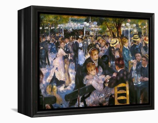 Renoir: Moulin De Galette-Pierre-Auguste Renoir-Framed Premier Image Canvas