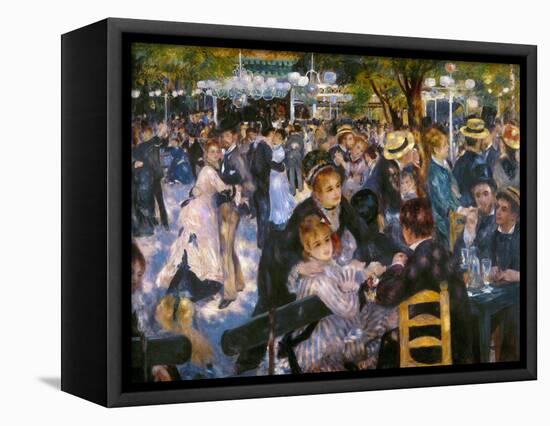 Renoir: Moulin De Galette-Pierre-Auguste Renoir-Framed Premier Image Canvas