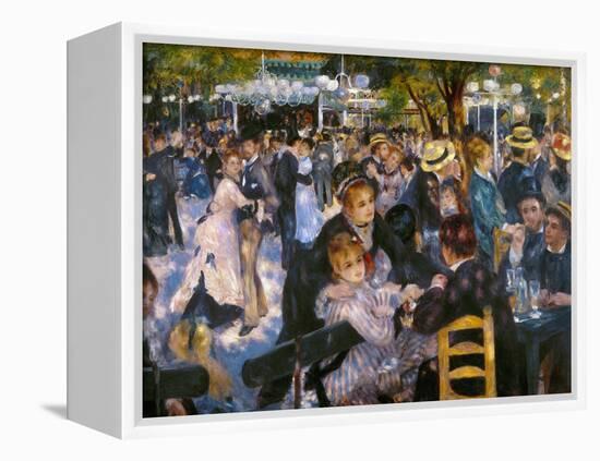 Renoir: Moulin De Galette-Pierre-Auguste Renoir-Framed Premier Image Canvas