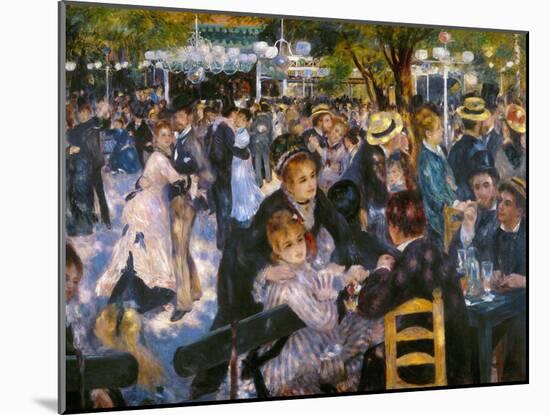 Renoir: Moulin De Galette-Pierre-Auguste Renoir-Mounted Giclee Print