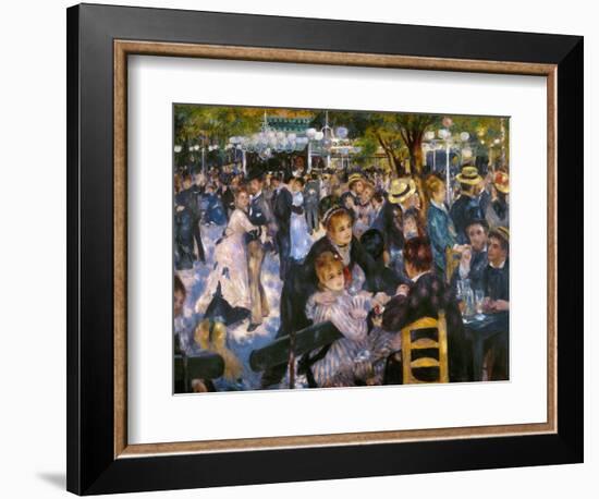 Renoir: Moulin De Galette-Pierre-Auguste Renoir-Framed Giclee Print