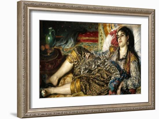 Renoir: Odalisque, 1870-Pierre-Auguste Renoir-Framed Giclee Print