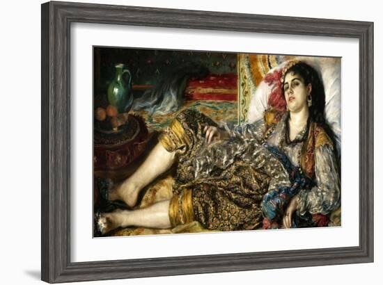 Renoir: Odalisque, 1870-Pierre-Auguste Renoir-Framed Giclee Print