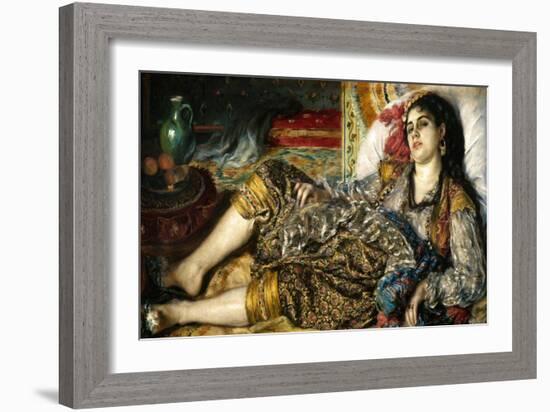 Renoir: Odalisque, 1870-Pierre-Auguste Renoir-Framed Giclee Print