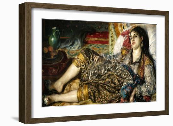 Renoir: Odalisque, 1870-Pierre-Auguste Renoir-Framed Giclee Print