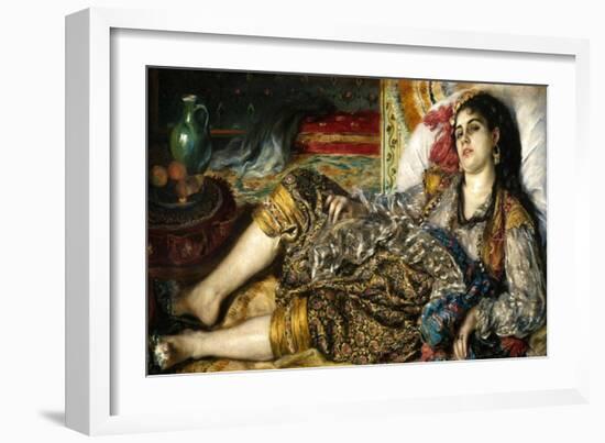 Renoir: Odalisque, 1870-Pierre-Auguste Renoir-Framed Giclee Print