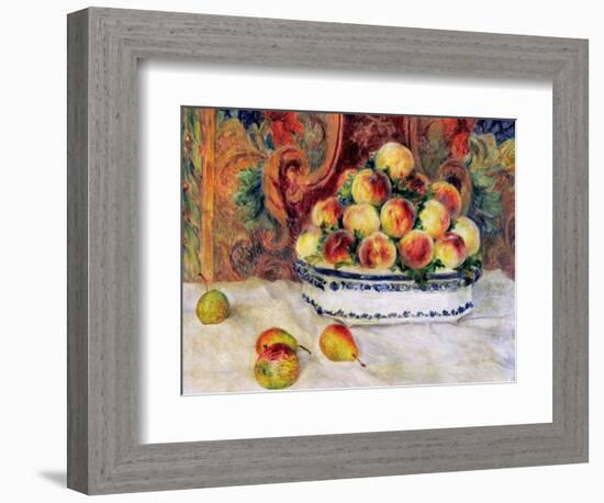 Renoir: Peaches, 1881-Pierre-Auguste Renoir-Framed Giclee Print