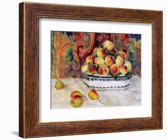 Renoir: Peaches, 1881-Pierre-Auguste Renoir-Framed Giclee Print