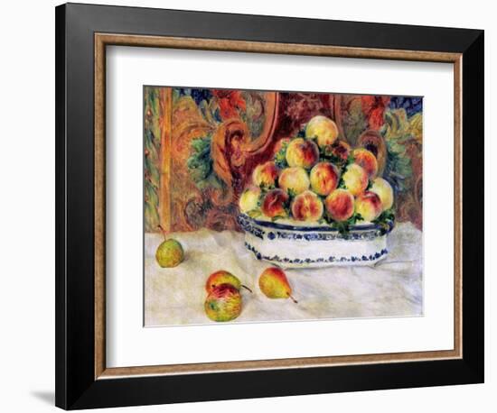 Renoir: Peaches, 1881-Pierre-Auguste Renoir-Framed Giclee Print