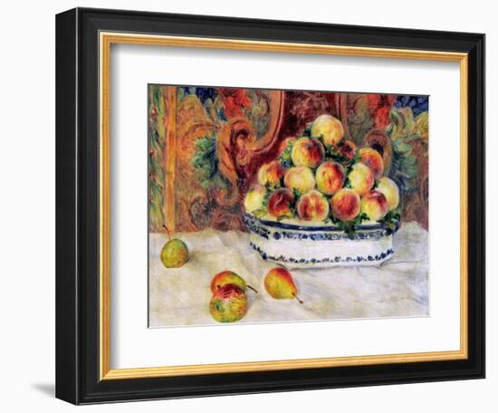 Renoir: Peaches, 1881-Pierre-Auguste Renoir-Framed Giclee Print