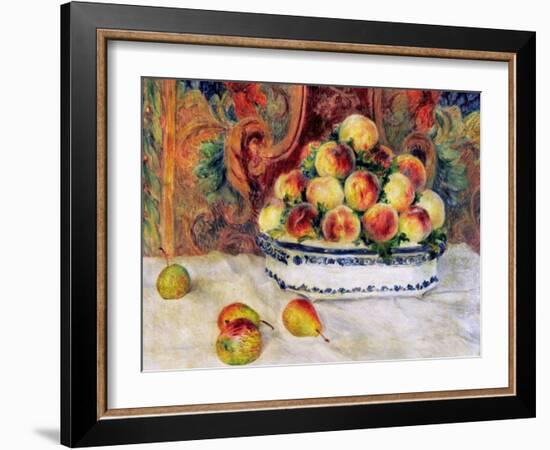 Renoir: Peaches, 1881-Pierre-Auguste Renoir-Framed Giclee Print