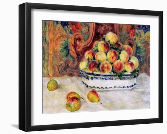 Renoir: Peaches, 1881-Pierre-Auguste Renoir-Framed Giclee Print