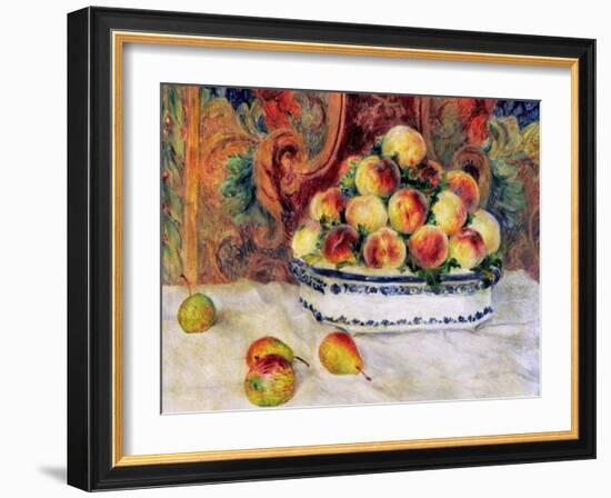 Renoir: Peaches, 1881-Pierre-Auguste Renoir-Framed Giclee Print