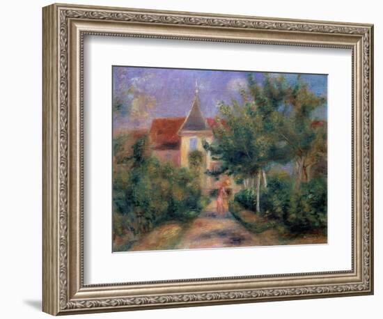 Renoir's House at Essoyes, 1906-Pierre-Auguste Renoir-Framed Giclee Print